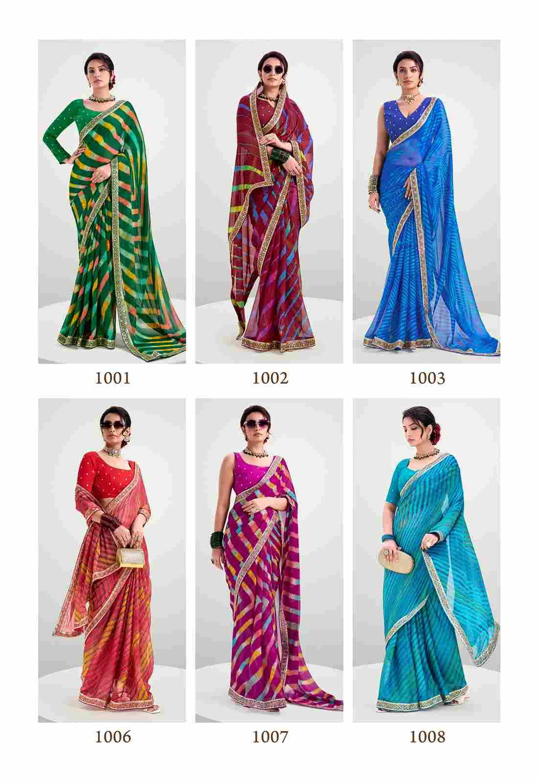 Rajwadi By Stavan 1001 To 1010 Series Indian Traditional Wear Collection Beautiful Stylish Fancy Colorful Party Wear & Occasional Wear Silk Sarees At Wholesale Price
