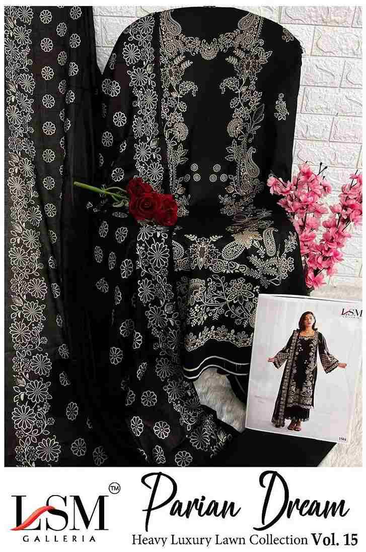 Parian Dream Vol-15 By Lsm Galleria 1501 To 1506 Series Beautiful Festive Suits Colorful Stylish Fancy Casual Wear & Ethnic Wear Pure Lawn Print With Work Dresses At Wholesale Price