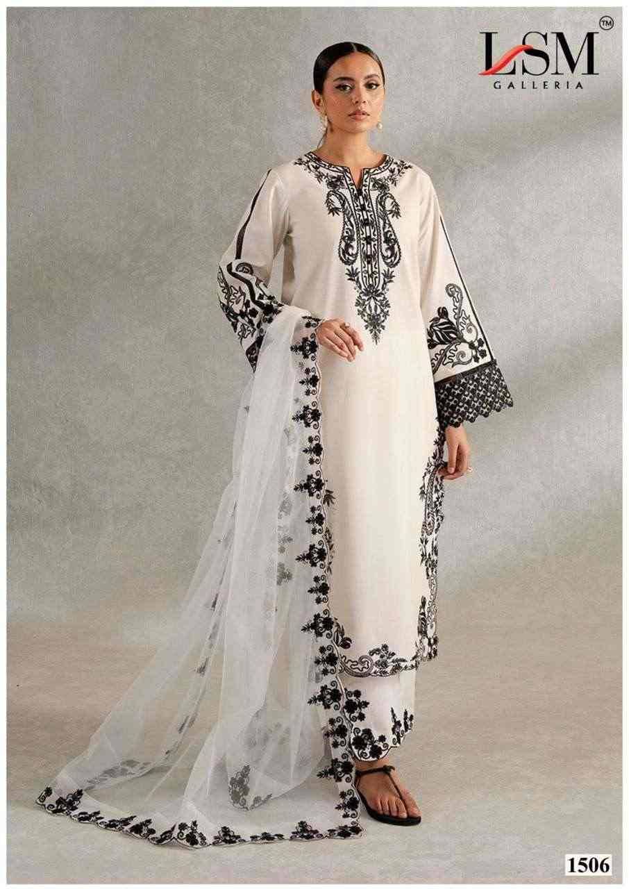 Parian Dream Vol-15 By Lsm Galleria 1501 To 1506 Series Beautiful Festive Suits Colorful Stylish Fancy Casual Wear & Ethnic Wear Pure Lawn Print With Work Dresses At Wholesale Price