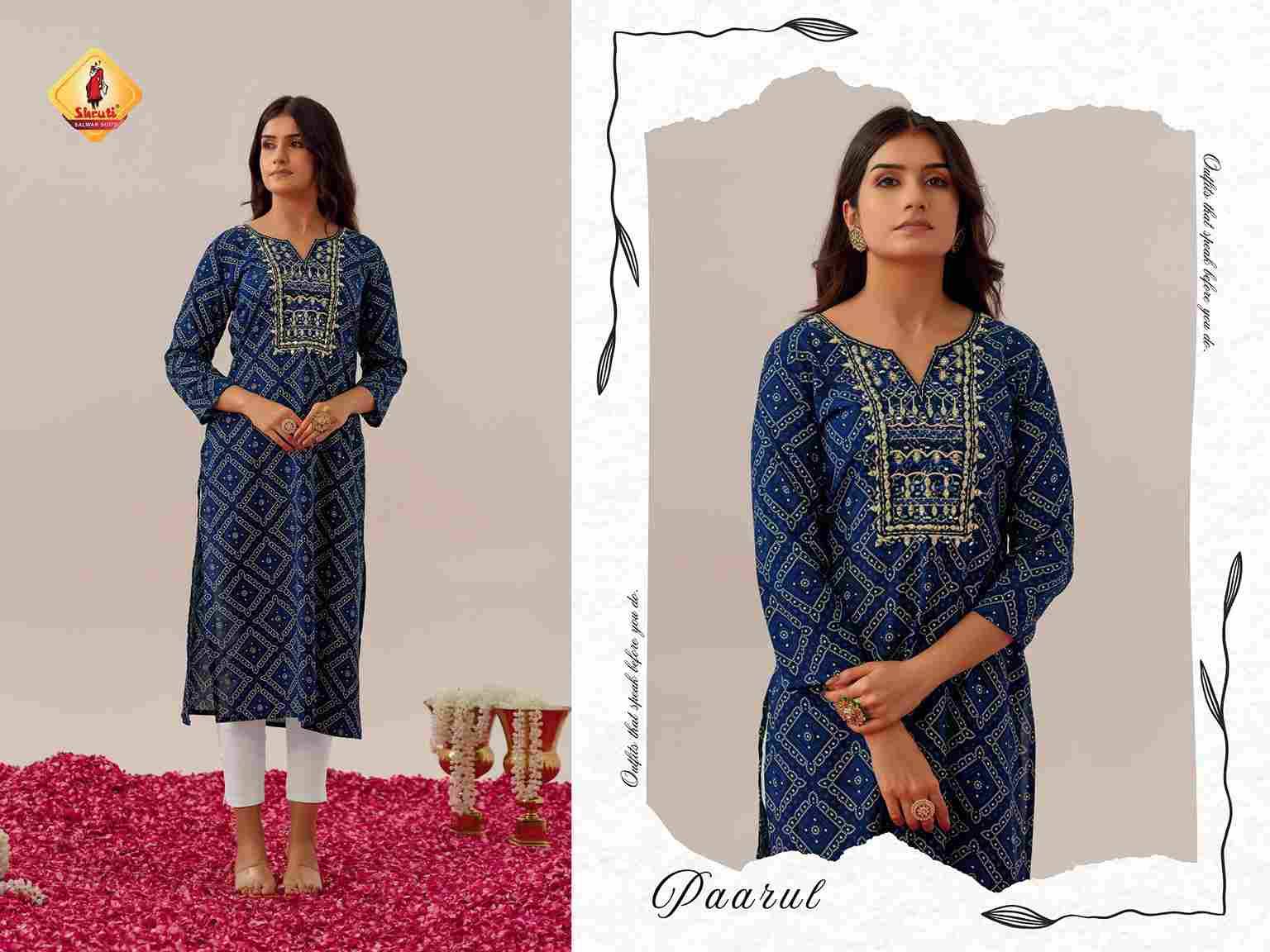 Bandhej Vol-7 By Shruti 01 To 04 Series Designer Stylish Fancy Colorful Beautiful Party Wear & Ethnic Wear Collection Rayon Foil Print Kurtis At Wholesale Price