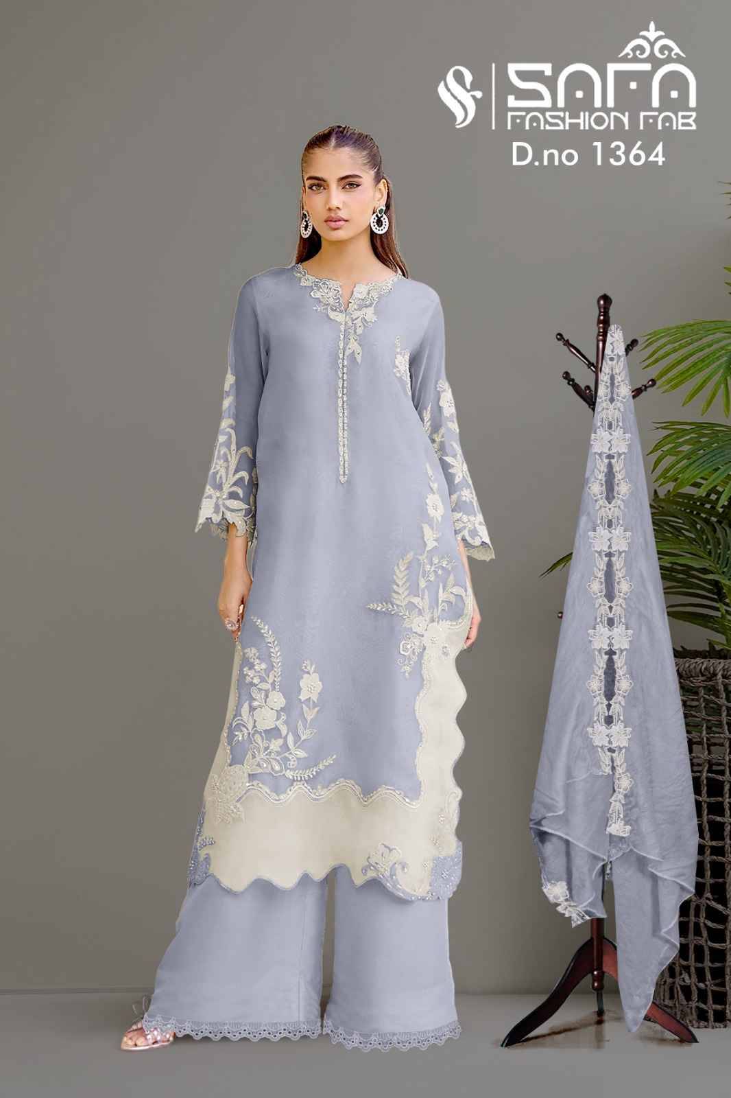 Safa 1364 Colours By Safa Fashion 1364-A To 1364-C Series Designer Stylish Fancy Colorful Beautiful Party Wear & Ethnic Wear Collection Georgette Dresses At Wholesale Price