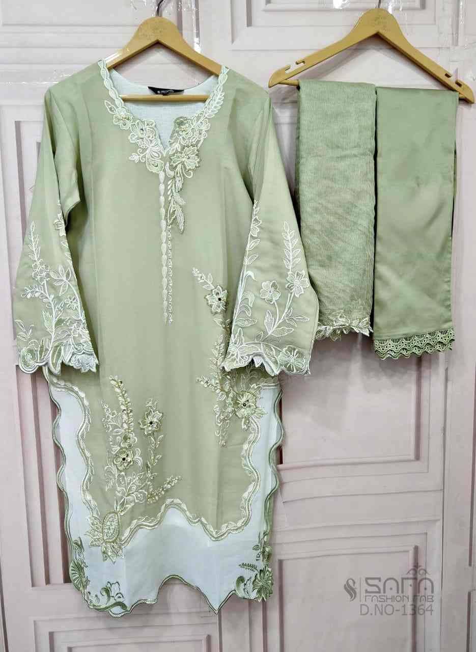 Safa 1364 Colours By Safa Fashion 1364-A To 1364-C Series Designer Stylish Fancy Colorful Beautiful Party Wear & Ethnic Wear Collection Georgette Dresses At Wholesale Price