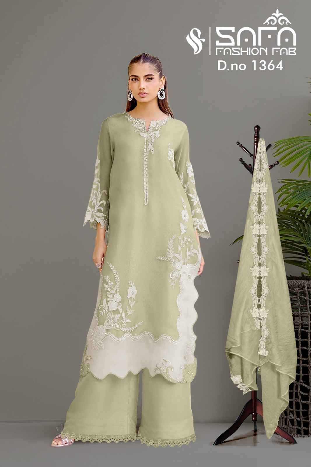 Safa 1364 Colours By Safa Fashion 1364-A To 1364-C Series Designer Stylish Fancy Colorful Beautiful Party Wear & Ethnic Wear Collection Georgette Dresses At Wholesale Price