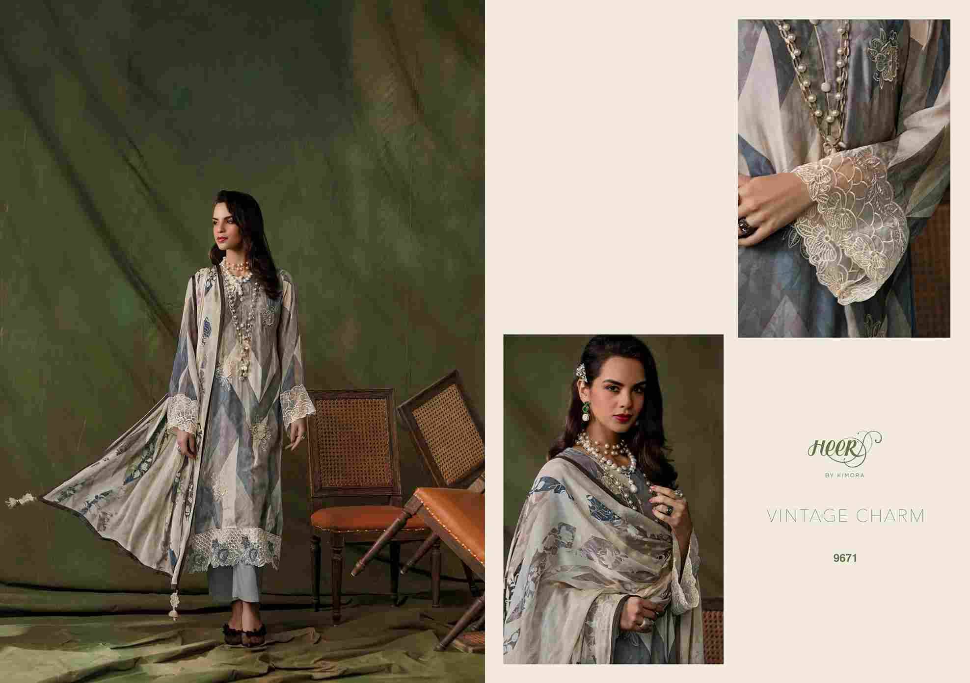 Madonna By Kimora Fashion 9671 To 9676 Series Designer Festive Suits Collection Beautiful Stylish Fancy Colorful Party Wear & Occasional Wear Pure Muslin Dresses At Wholesale Price