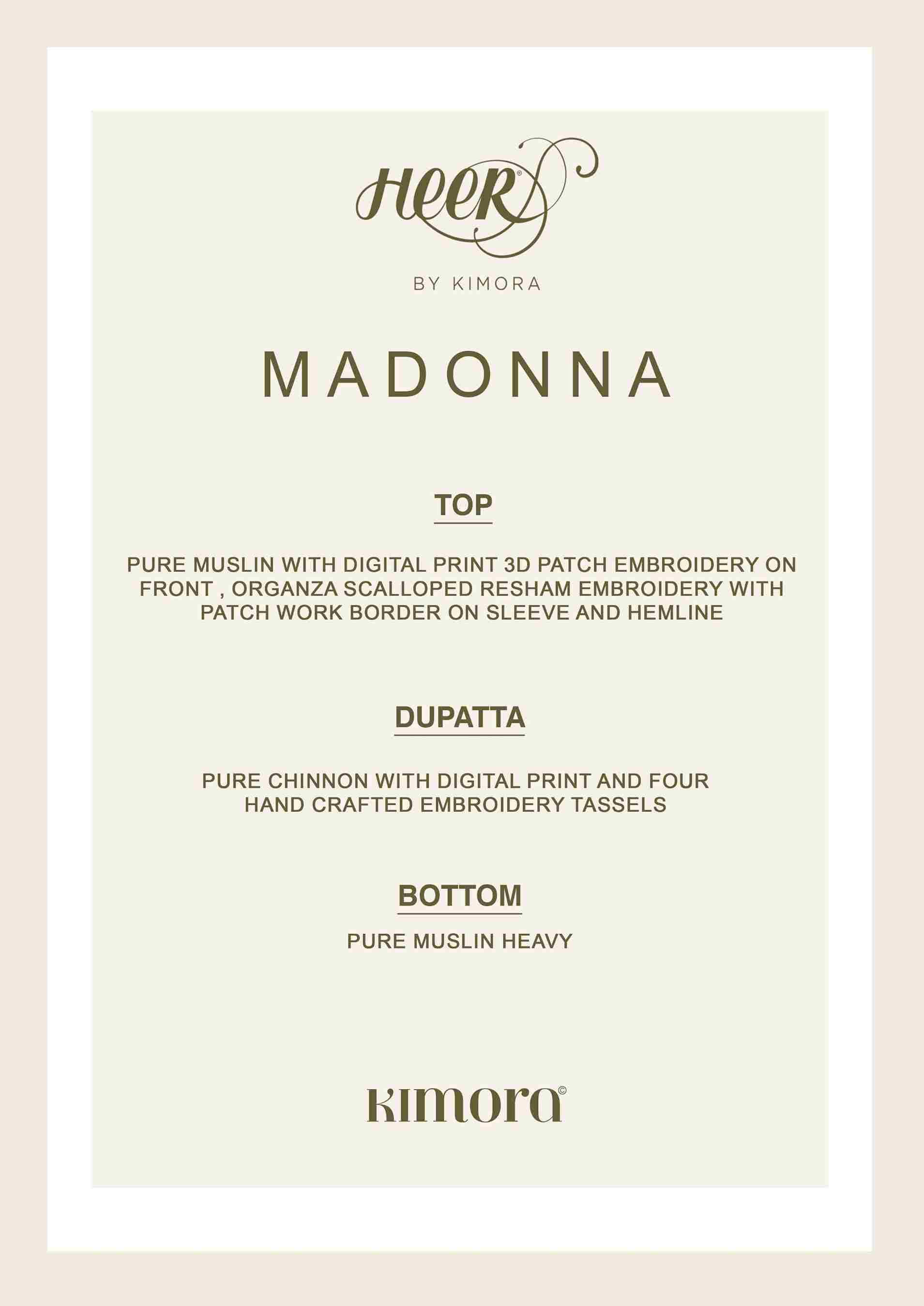 Madonna By Kimora Fashion 9671 To 9676 Series Designer Festive Suits Collection Beautiful Stylish Fancy Colorful Party Wear & Occasional Wear Pure Muslin Dresses At Wholesale Price
