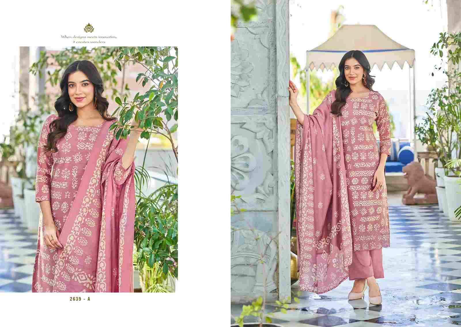 Mirana By Sargam Prints 2639-A To 2639-D Series Beautiful Festive Suits Stylish Fancy Colorful Casual Wear & Ethnic Wear Pure Viscose Muslin Print Dresses At Wholesale Price