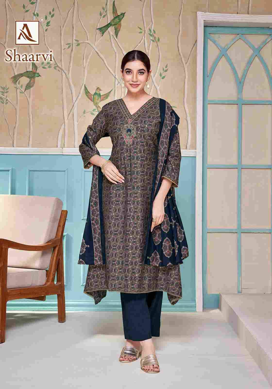 Shaarvi By Alok Suit 2038-852-01 To 2038-852-06 Series Beautiful Festive Suits Colorful Stylish Fancy Casual Wear & Ethnic Wear Pure Modal Dresses At Wholesale Price
