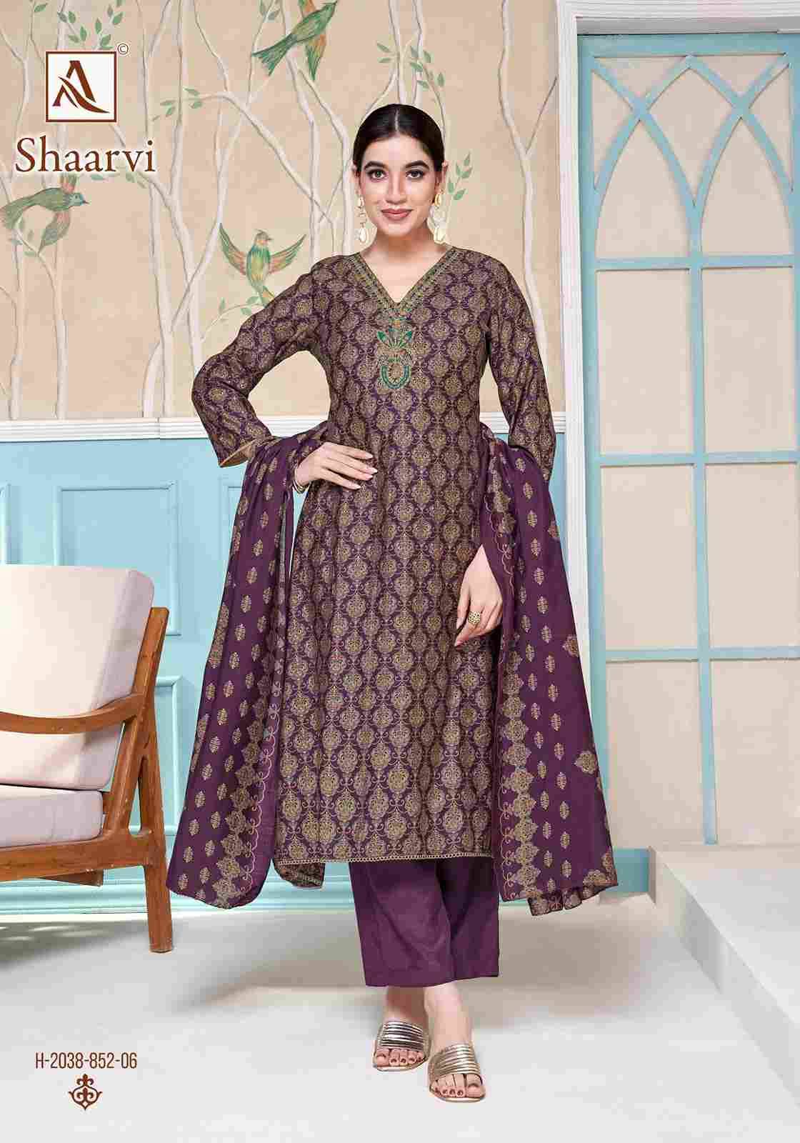 Shaarvi By Alok Suit 2038-852-01 To 2038-852-06 Series Beautiful Festive Suits Colorful Stylish Fancy Casual Wear & Ethnic Wear Pure Modal Dresses At Wholesale Price