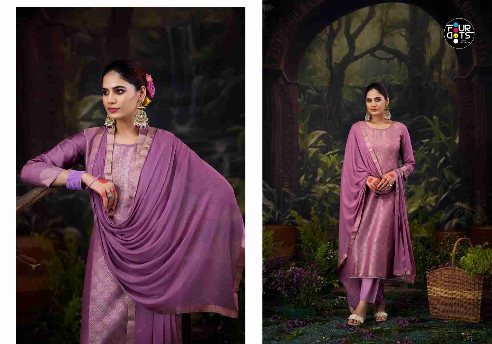 Koyal Vol-2 By Four Dots 18191 To 18196 Series Designer Stylish Fancy Colorful Beautiful Party Wear & Ethnic Wear Collection Viscose Muslin Jacquard Dresses At Wholesale Price