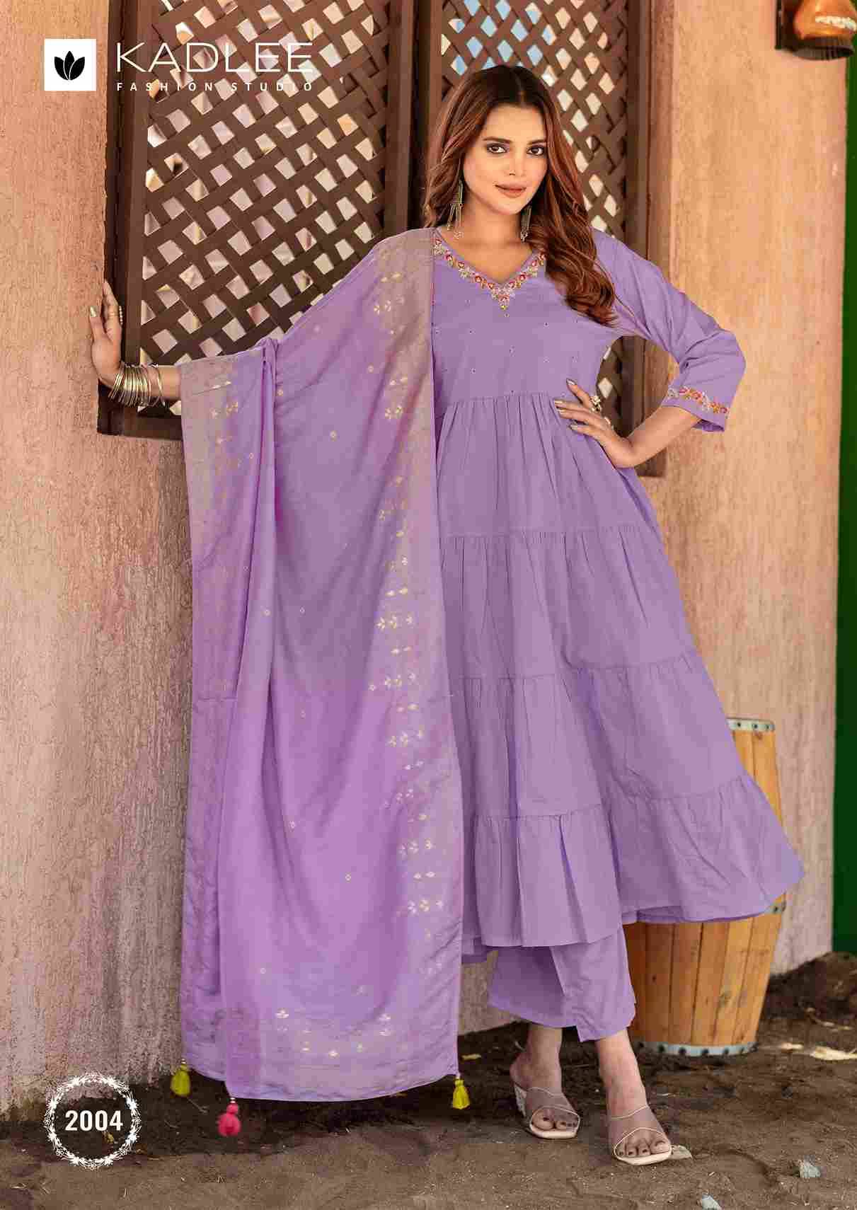 Taneja By Kadlee 2001 To 2004 Series Beautiful Festive Suits Colorful Stylish Fancy Casual Wear & Ethnic Wear Pure Cotton With Work Dresses At Wholesale Price