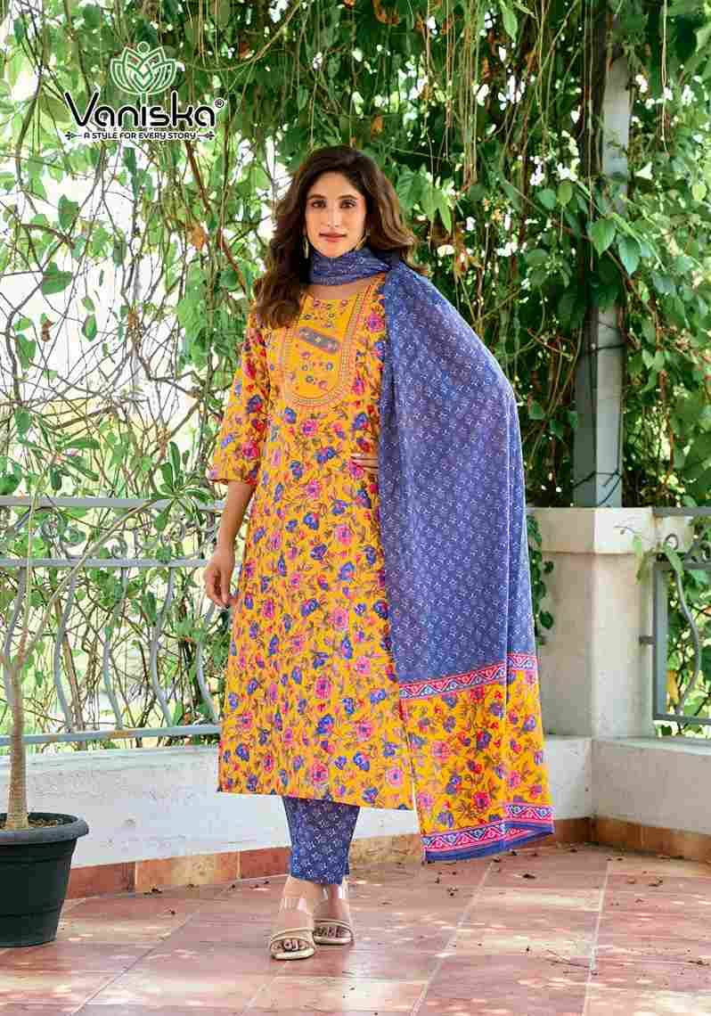 Fashion Story Vol-1 By Vaniska 1001 To 1006 Series Designer Stylish Fancy Colorful Beautiful Party Wear & Ethnic Wear Collection Viscose Chanderi Dresses At Wholesale Price