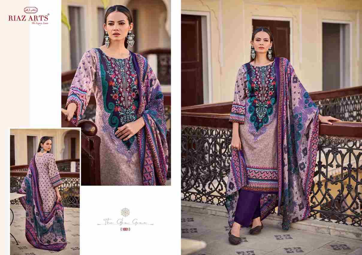 Musafir Vol-29 By Riaz Arts 1001 To 1008 Series Beautiful Festive Suits Stylish Fancy Colorful Casual Wear & Ethnic Wear Pure Lawn Print Dresses At Wholesale Price