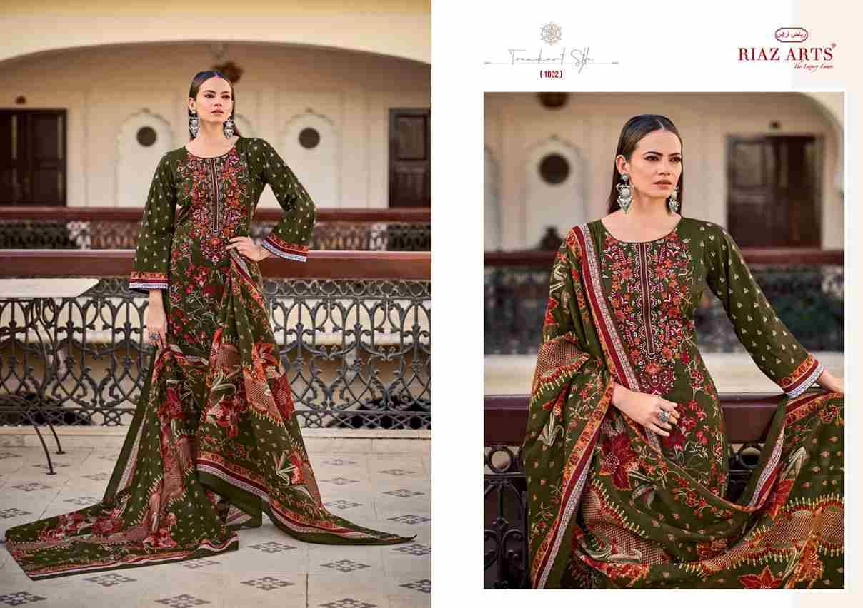 Musafir Vol-29 By Riaz Arts 1001 To 1008 Series Beautiful Festive Suits Stylish Fancy Colorful Casual Wear & Ethnic Wear Pure Lawn Print Dresses At Wholesale Price