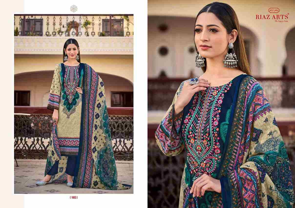 Musafir Vol-29 By Riaz Arts 1001 To 1008 Series Beautiful Festive Suits Stylish Fancy Colorful Casual Wear & Ethnic Wear Pure Lawn Print Dresses At Wholesale Price