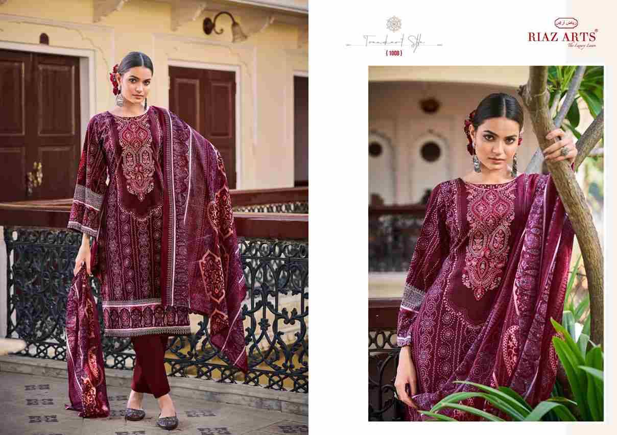 Musafir Vol-29 By Riaz Arts 1001 To 1008 Series Beautiful Festive Suits Stylish Fancy Colorful Casual Wear & Ethnic Wear Pure Lawn Print Dresses At Wholesale Price