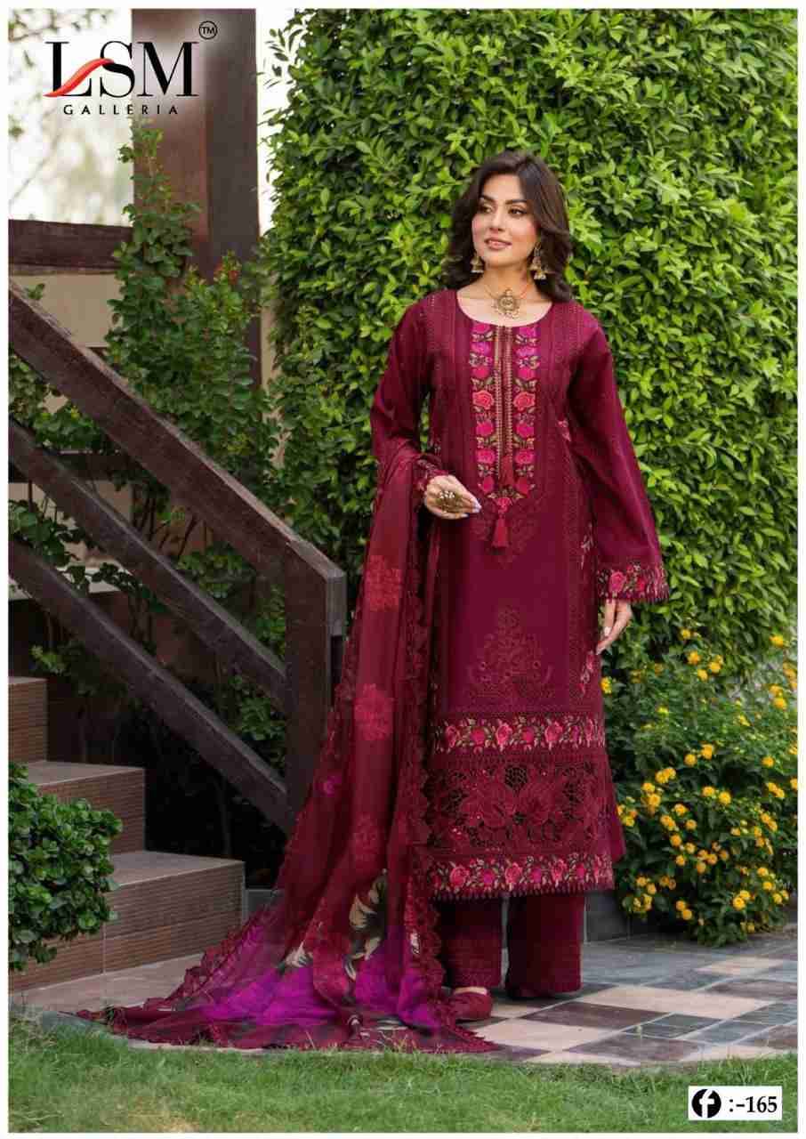 Firdous Queen Vol-16 By Lsm Galleria 161 To 166 Series Beautiful Stylish Festive Suits Fancy Colorful Casual Wear & Ethnic Wear & Ready To Wear Pure Lawn Print Dresses At Wholesale Price
