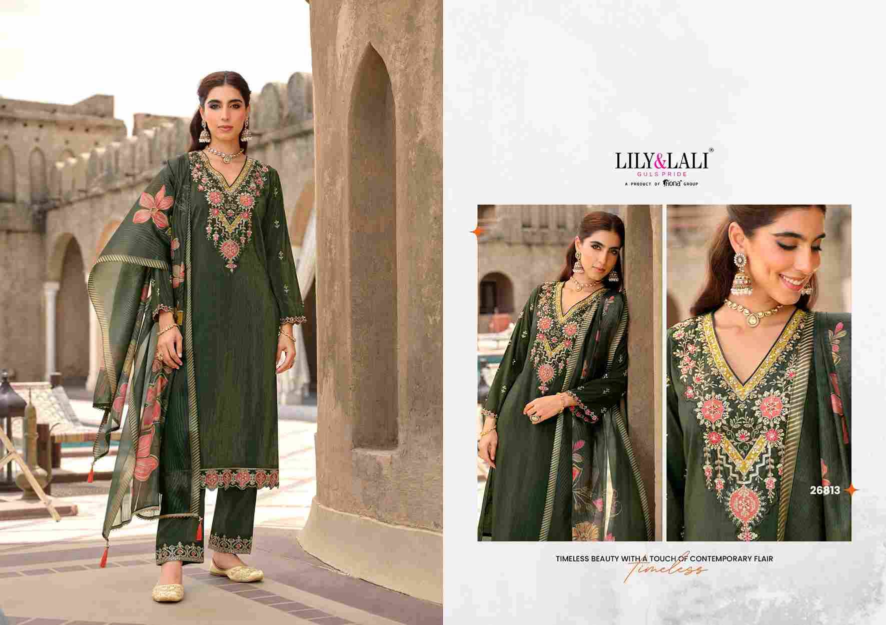 Ariana By Lily And Lali 26811 To 26814 Series Designer Stylish Fancy Colorful Beautiful Party Wear & Ethnic Wear Collection Simmer Silk Co-Ord At Wholesale Price