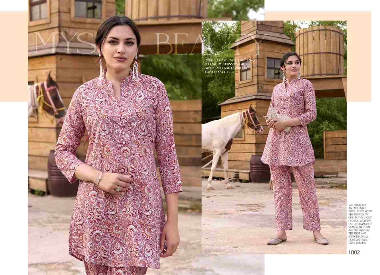 Summer Beats Combo Set By Ashwath Trendz 1001 To 1006 Series Designer Stylish Fancy Colorful Beautiful Party Wear & Ethnic Wear Collection Pure Cotton Print Co-Ord At Wholesale Price