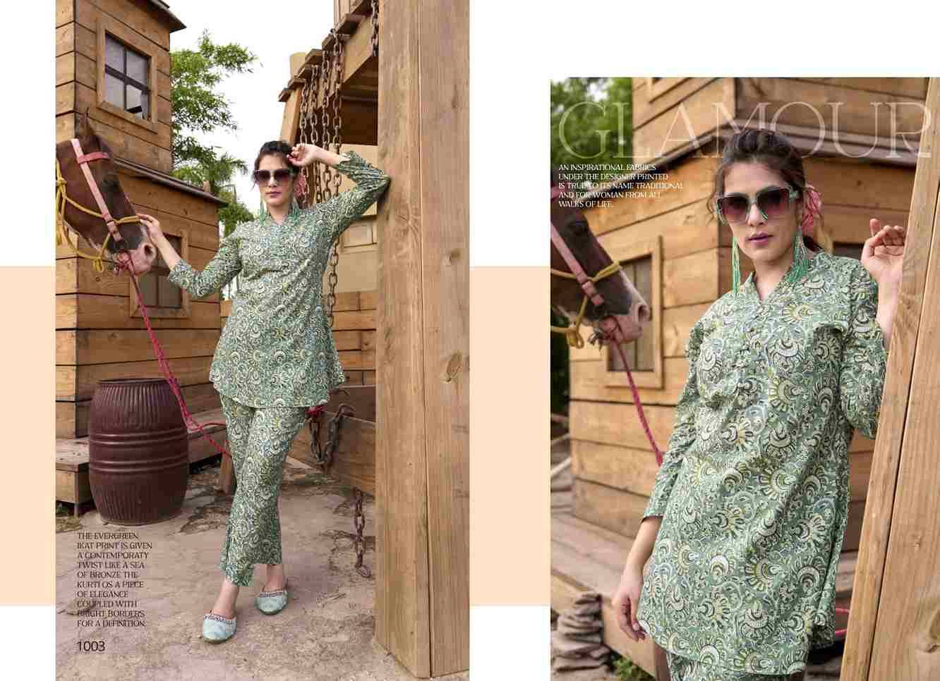 Summer Beats Combo Set By Ashwath Trendz 1001 To 1006 Series Designer Stylish Fancy Colorful Beautiful Party Wear & Ethnic Wear Collection Pure Cotton Print Co-Ord At Wholesale Price