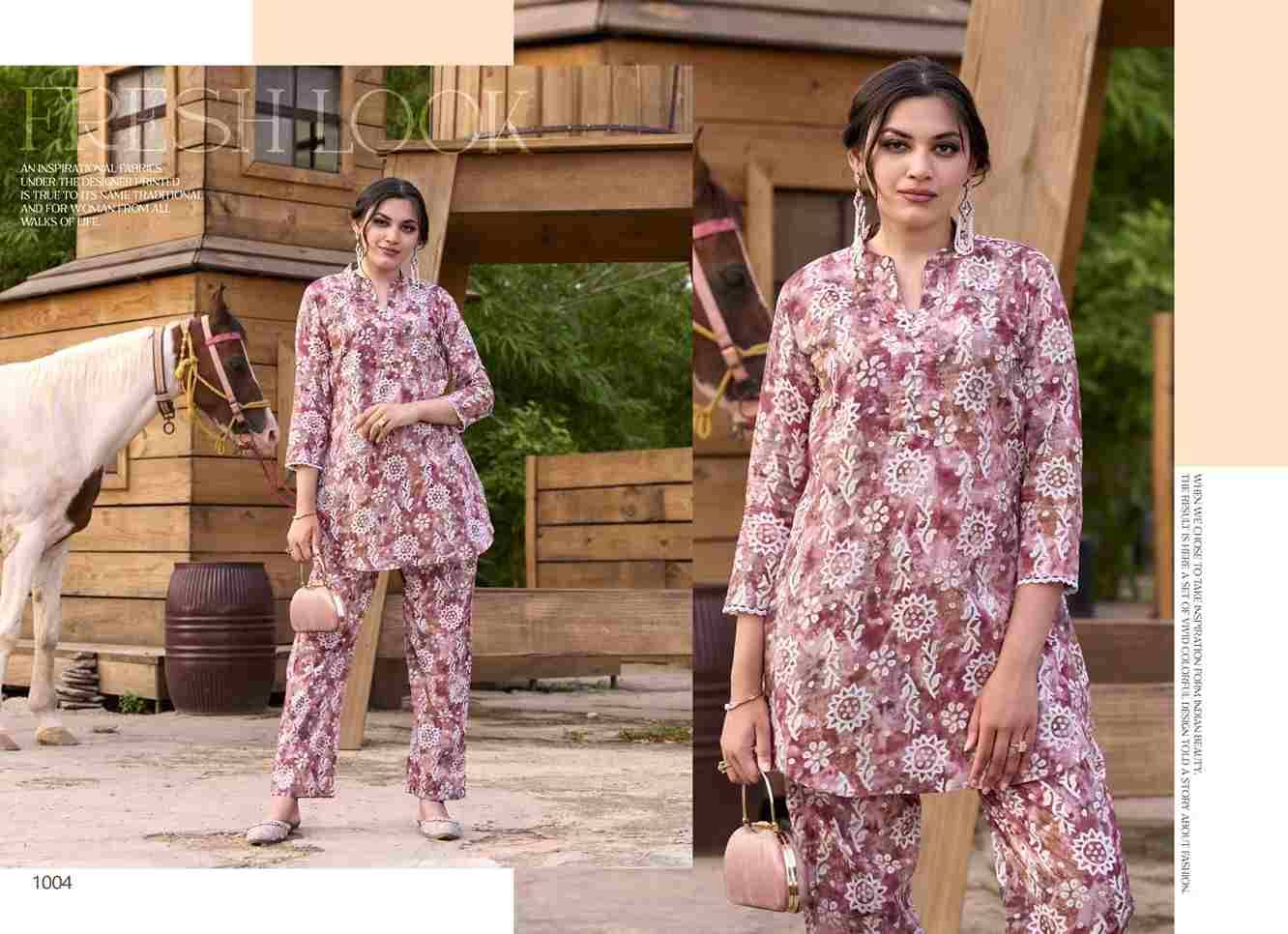 Summer Beats Combo Set By Ashwath Trendz 1001 To 1006 Series Designer Stylish Fancy Colorful Beautiful Party Wear & Ethnic Wear Collection Pure Cotton Print Co-Ord At Wholesale Price