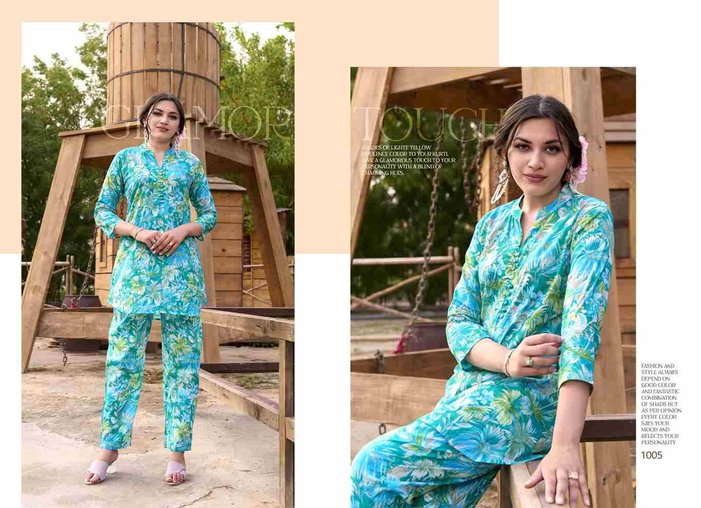 Summer Beats Combo Set By Ashwath Trendz 1001 To 1006 Series Designer Stylish Fancy Colorful Beautiful Party Wear & Ethnic Wear Collection Pure Cotton Print Co-Ord At Wholesale Price
