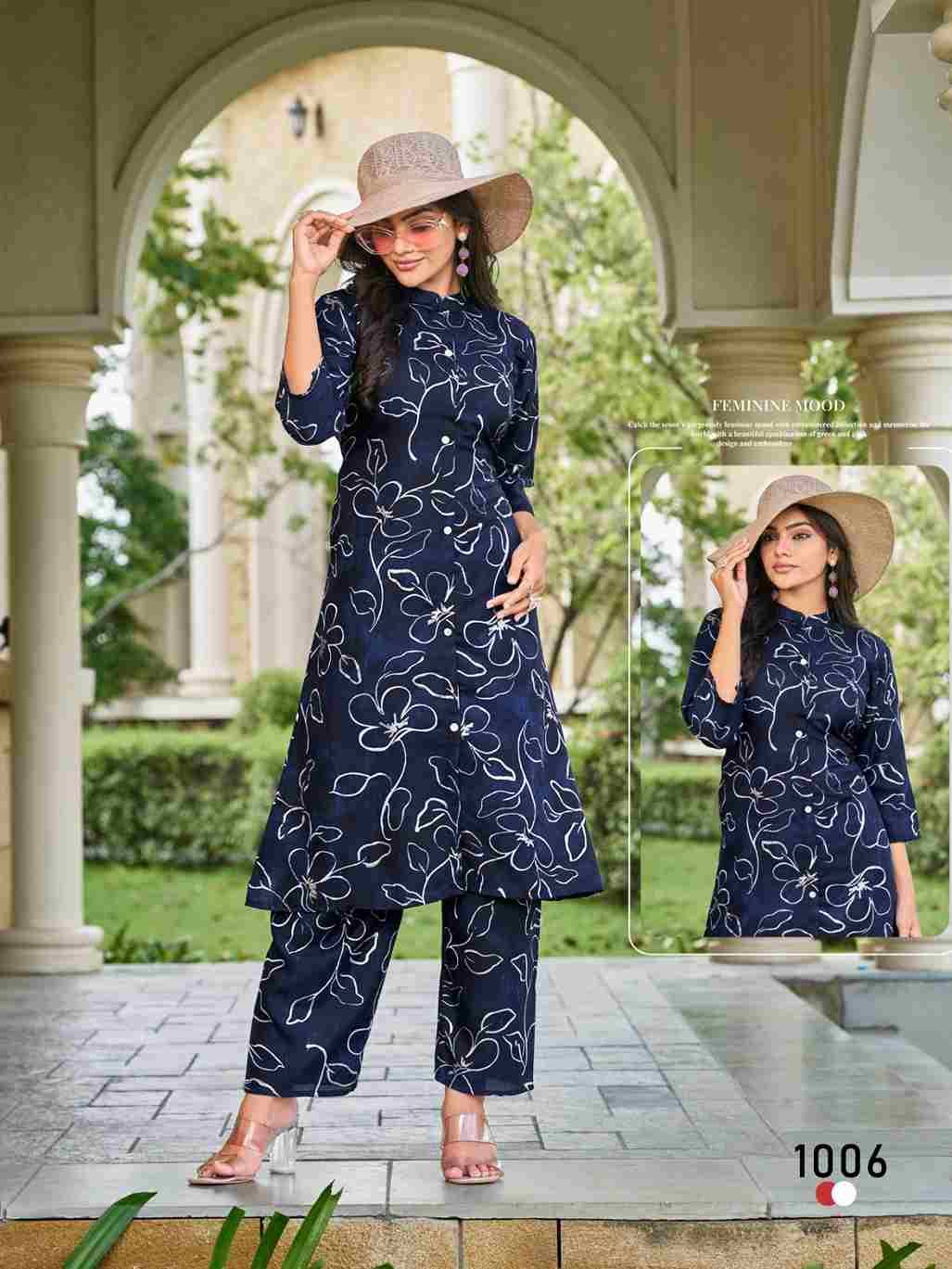 Summer Cool Vol-2 By Sankheswer 1001 To 1008 Series Designer Stylish Fancy Colorful Beautiful Casual Wear & Ethnic Wear Heavy Rayon Co-Ords At Wholesale Price