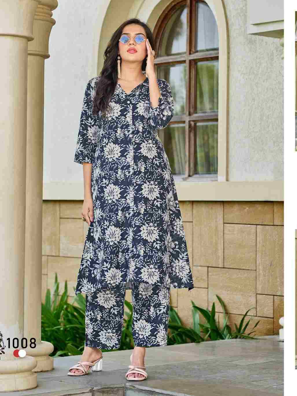 Summer Cool Vol-2 By Sankheswer 1001 To 1008 Series Designer Stylish Fancy Colorful Beautiful Casual Wear & Ethnic Wear Heavy Rayon Co-Ords At Wholesale Price