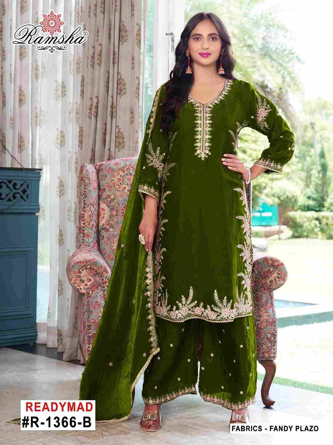 Ramsha 1366 Colours By Ramsha 1366-A To 1366-D Series Designer Pakistani Suits Beautiful Fancy Colorful Stylish Party Wear & Occasional Wear Fandy Embroidered Dresses At Wholesale Price