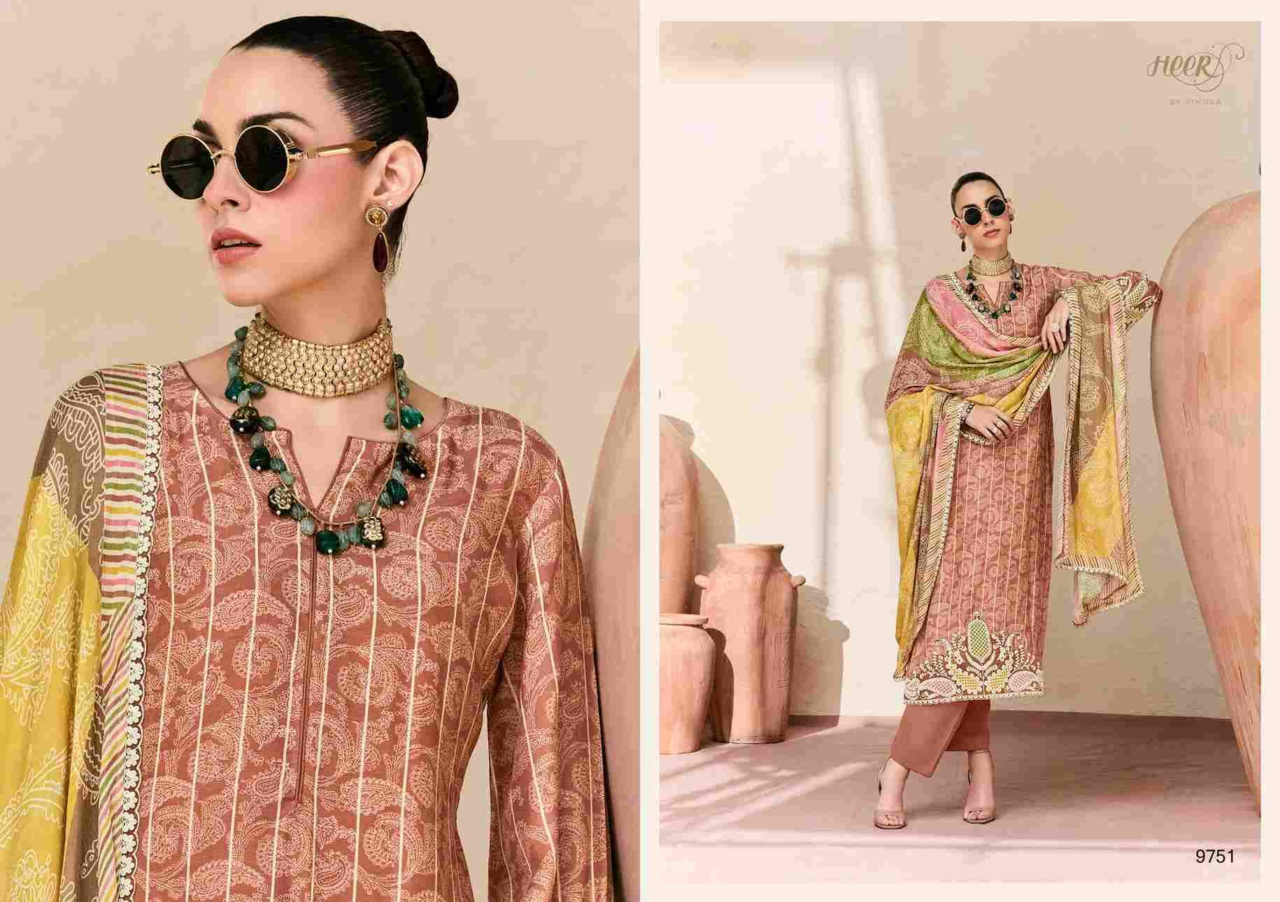 Jugni By Kimora Fashion 9751 To 9756 Series Designer Festive Suits Collection Beautiful Stylish Fancy Colorful Party Wear & Occasional Wear Pure Muslin Dresses At Wholesale Price