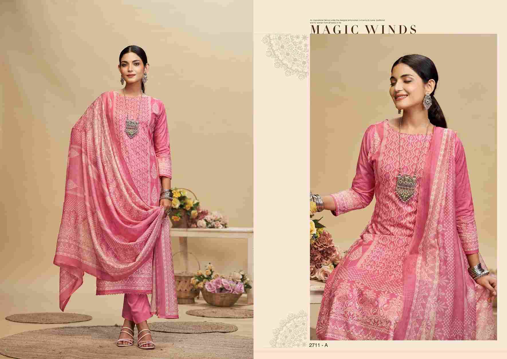 Kashmira Pro By Sargam Prints 2711-A To 2711-D Series Beautiful Festive Suits Stylish Fancy Colorful Casual Wear & Ethnic Wear Pure Muslin Print Dresses At Wholesale Price