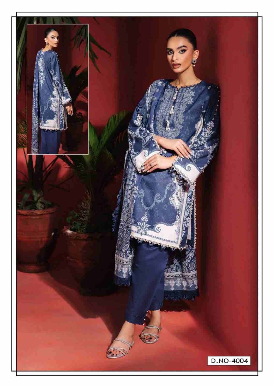 Alara Vol-4 By Hala 4001 To 4006 Series Beautiful Festive Suits Stylish Fancy Colorful Casual Wear & Ethnic Wear Lawn Cotton Digital Print Dresses At Wholesale Price