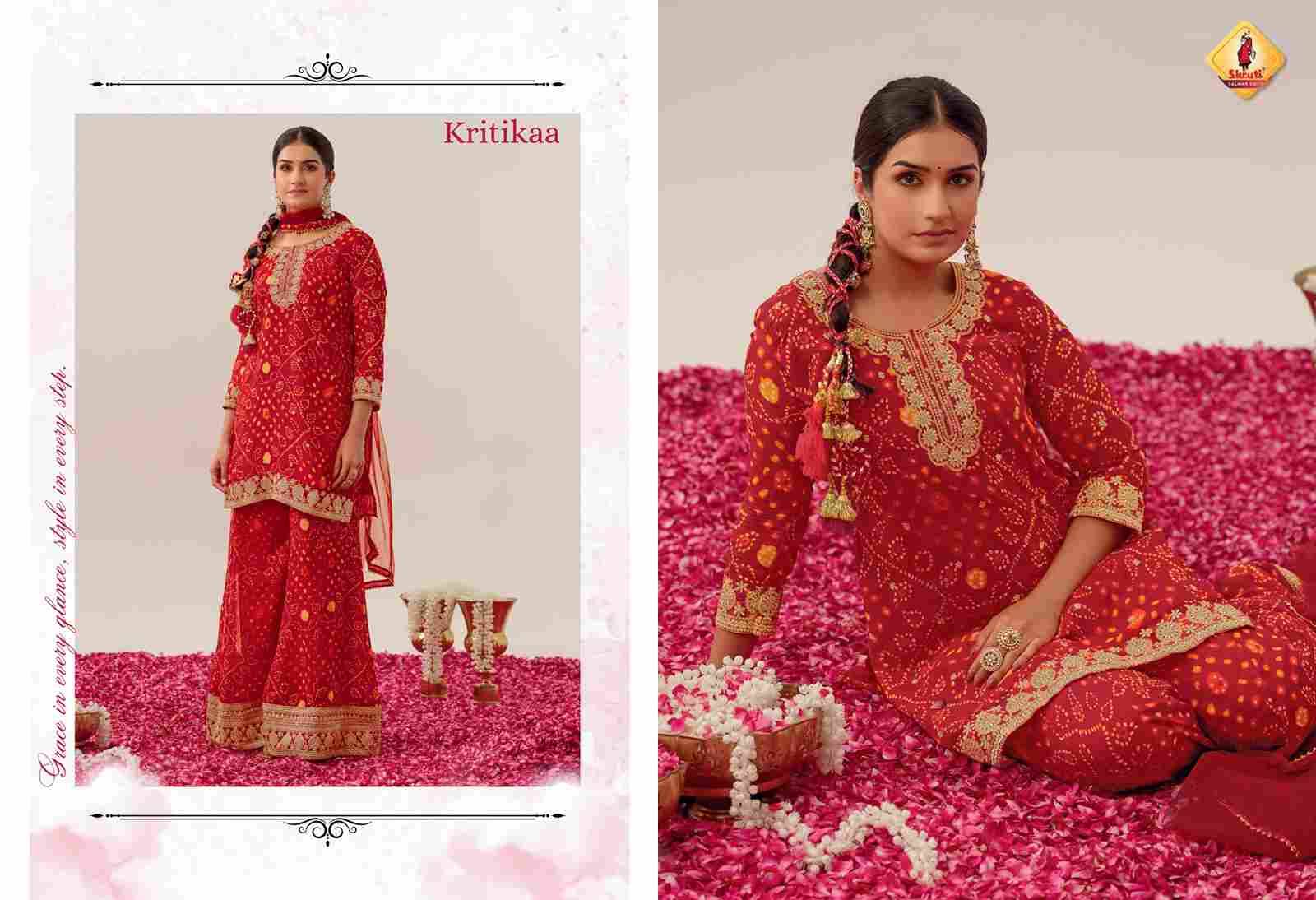Sabhyata Vol-5 By Shruti 101 To 102 Series Designer Sharara Suits Beautiful Fancy Colorful Stylish Party Wear & Occasional Wear Heavy Georgette Dresses At Wholesale Price