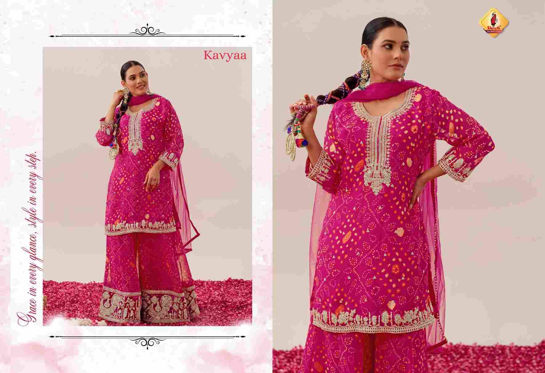 Sabhyata Vol-5 By Shruti 101 To 102 Series Designer Sharara Suits Beautiful Fancy Colorful Stylish Party Wear & Occasional Wear Heavy Georgette Dresses At Wholesale Price
