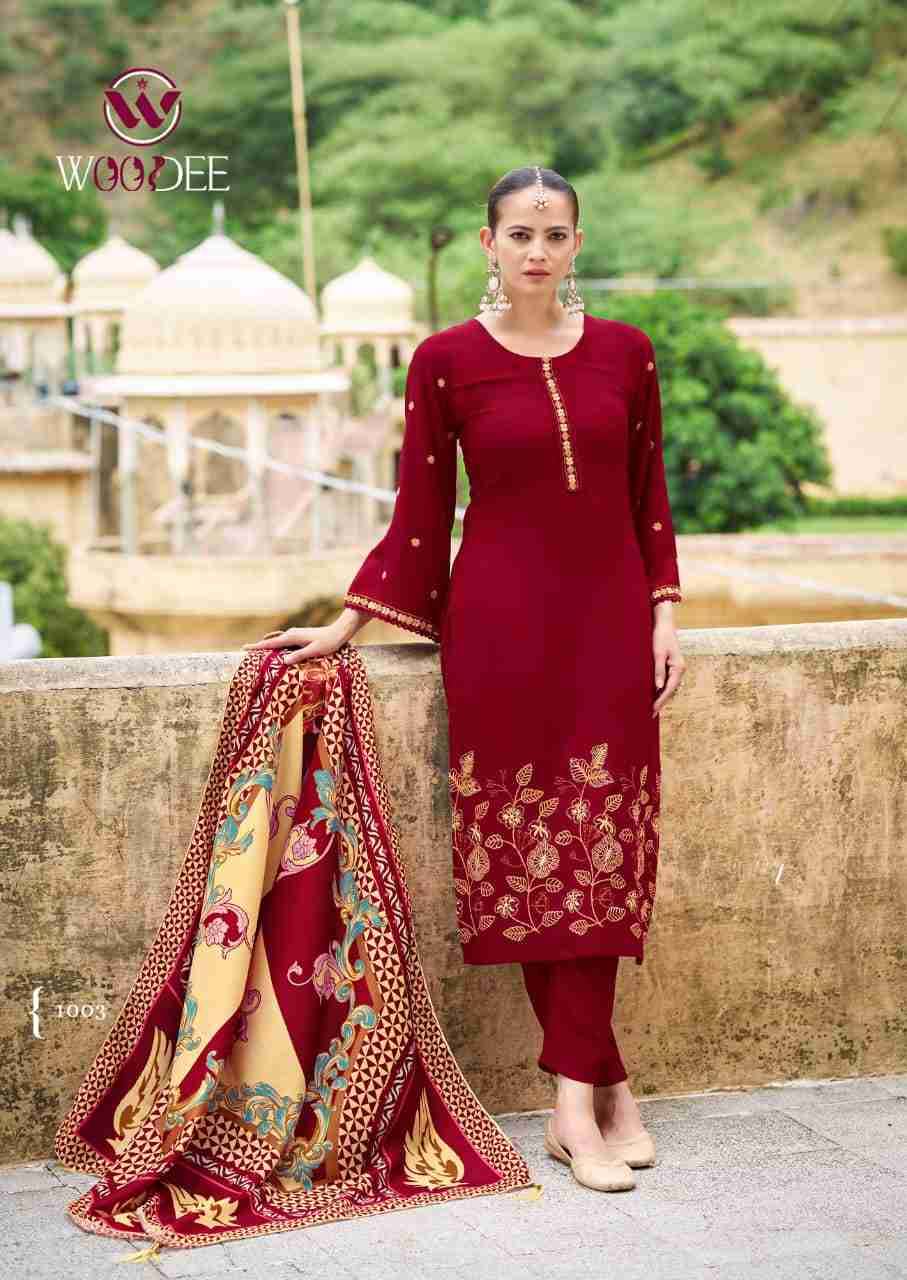 Bella By Woodee 1001 To 1006 Series Designer Stylish Fancy Colorful Beautiful Party Wear & Ethnic Wear Collection Premium Rayon Dresses At Wholesale Price