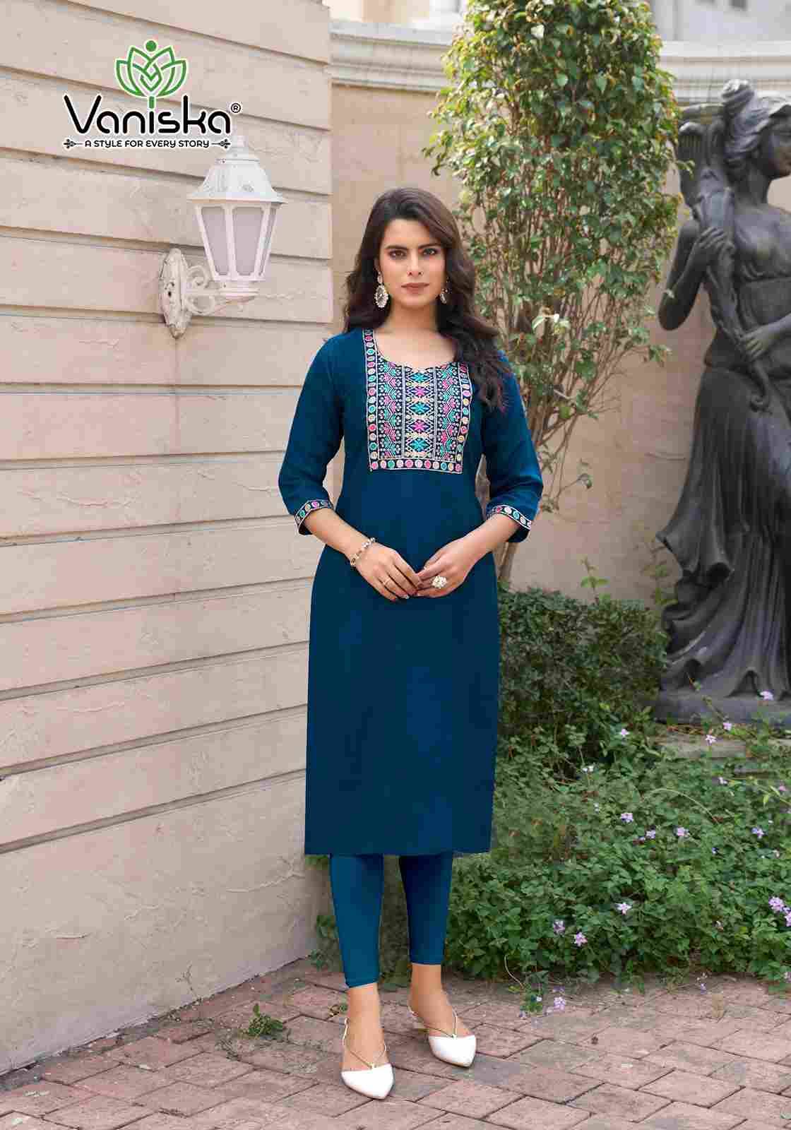 Candy Crush Vol-1 By Vaniska 1001 To 1008 Series Designer Festive Suits Collection Beautiful Stylish Fancy Colorful Party Wear & Occasional Wear Vichitra Embroidered Kurtis At Wholesale Price