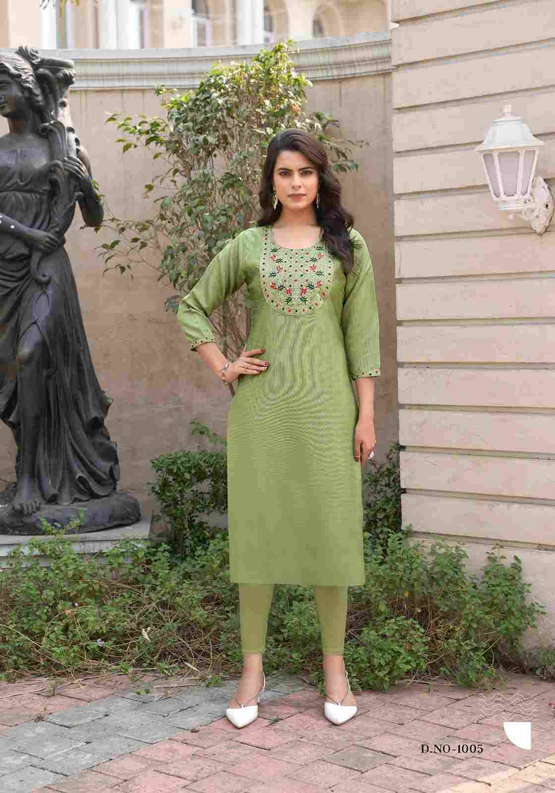 Candy Crush Vol-1 By Vaniska 1001 To 1008 Series Designer Festive Suits Collection Beautiful Stylish Fancy Colorful Party Wear & Occasional Wear Vichitra Embroidered Kurtis At Wholesale Price