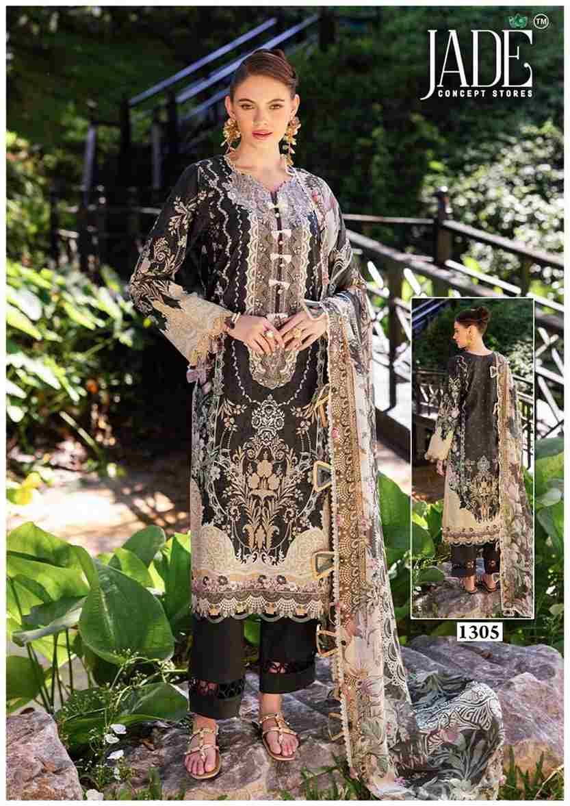 Bin Saeed Vol-13 By Jade 1301 To 1306 Series Beautiful Festive Suits Stylish Fancy Colorful Casual Wear & Ethnic Wear Pure Lawn Cotton Print Dresses At Wholesale Price