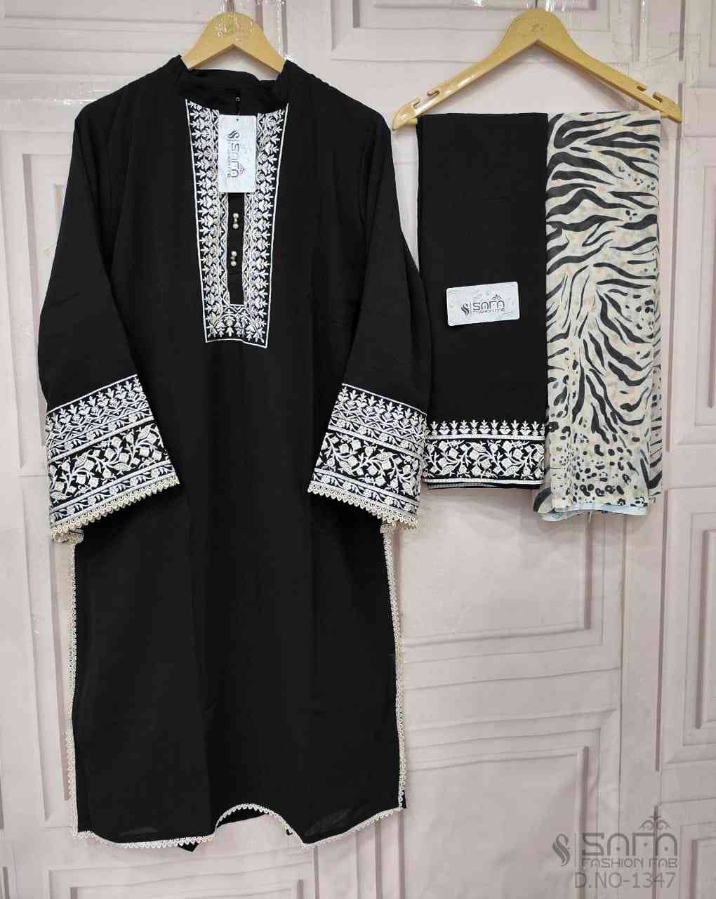 Safa 1347 Colours By Safa Fashion 1347-A To 1347-D Series Designer Stylish Fancy Colorful Beautiful Party Wear & Ethnic Wear Collection Heavy Georgette Dresses At Wholesale Price