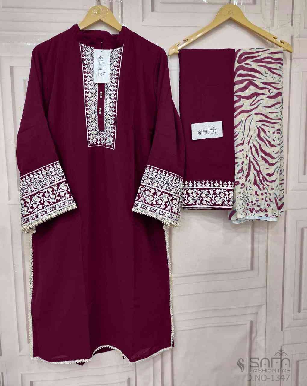 Safa 1347 Colours By Safa Fashion 1347-A To 1347-D Series Designer Stylish Fancy Colorful Beautiful Party Wear & Ethnic Wear Collection Heavy Georgette Dresses At Wholesale Price
