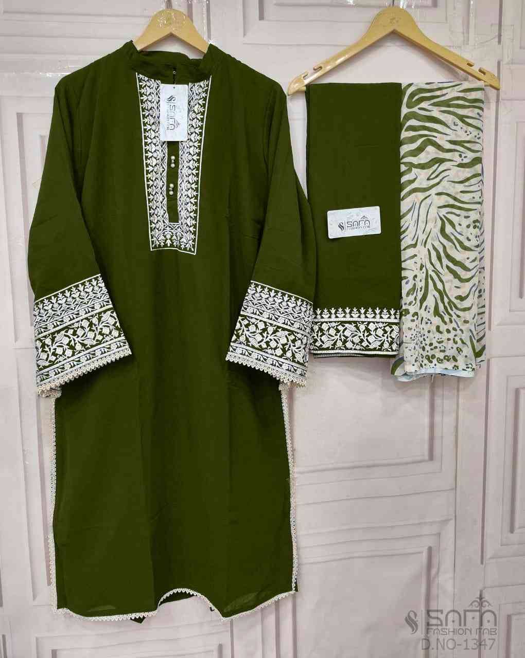 Safa 1347 Colours By Safa Fashion 1347-A To 1347-D Series Designer Stylish Fancy Colorful Beautiful Party Wear & Ethnic Wear Collection Heavy Georgette Dresses At Wholesale Price