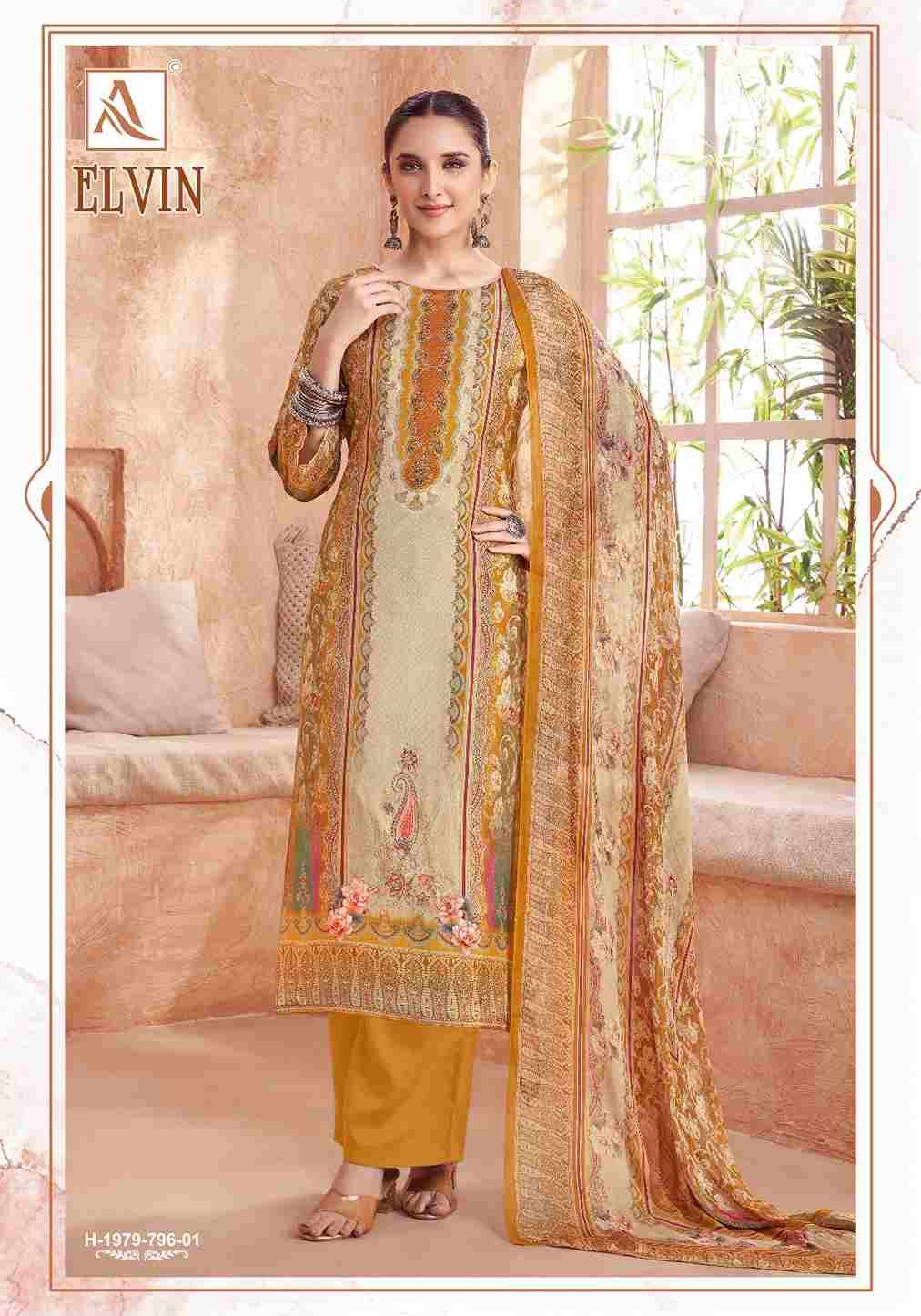 Elvin By Alok Suit 1979-796-01 To 1979-796-04 Series Beautiful Festive Suits Colorful Stylish Fancy Casual Wear & Ethnic Wear Viscose Muslin Dresses At Wholesale Price