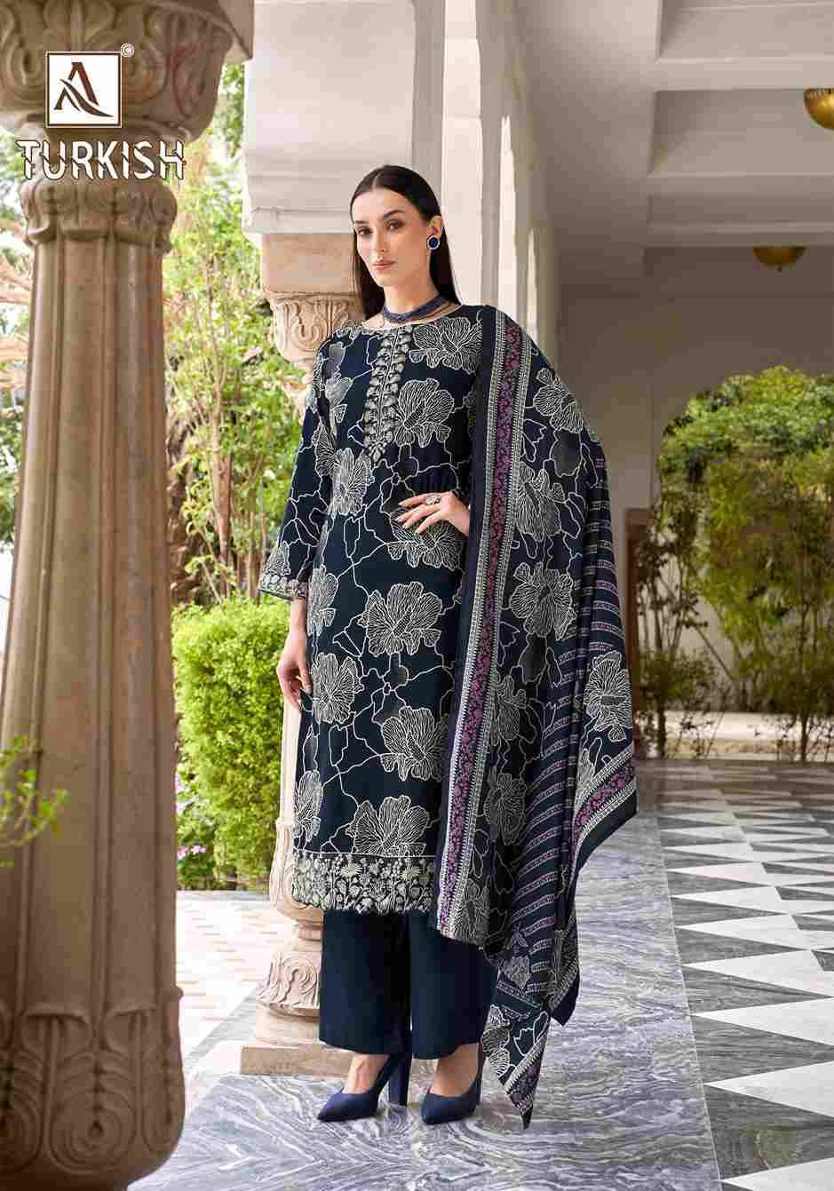 Turkish By Alok Suit 2024-850-01 To 2024-850-06 Series Beautiful Festive Suits Colorful Stylish Fancy Casual Wear & Ethnic Wear Viscose Rayon Dresses At Wholesale Price
