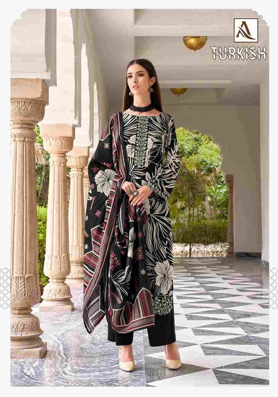 Turkish By Alok Suit 2024-850-01 To 2024-850-06 Series Beautiful Festive Suits Colorful Stylish Fancy Casual Wear & Ethnic Wear Viscose Rayon Dresses At Wholesale Price