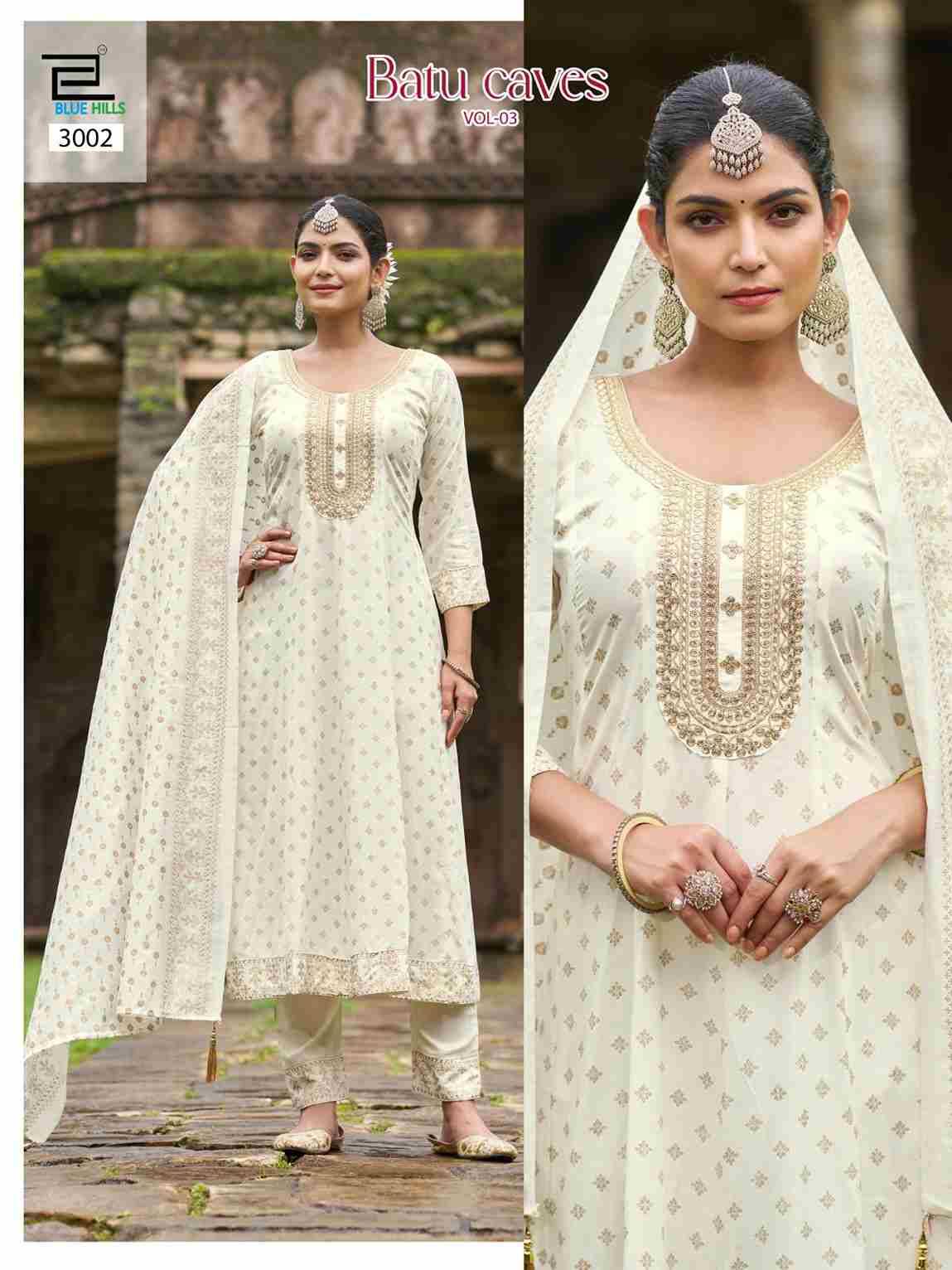 Batu Caves Vol-2 By Blue Hills 3001 To 3006 Series Beautiful Festive Suits Stylish Fancy Colorful Casual Wear & Ethnic Wear Rayon Dresses At Wholesale Price