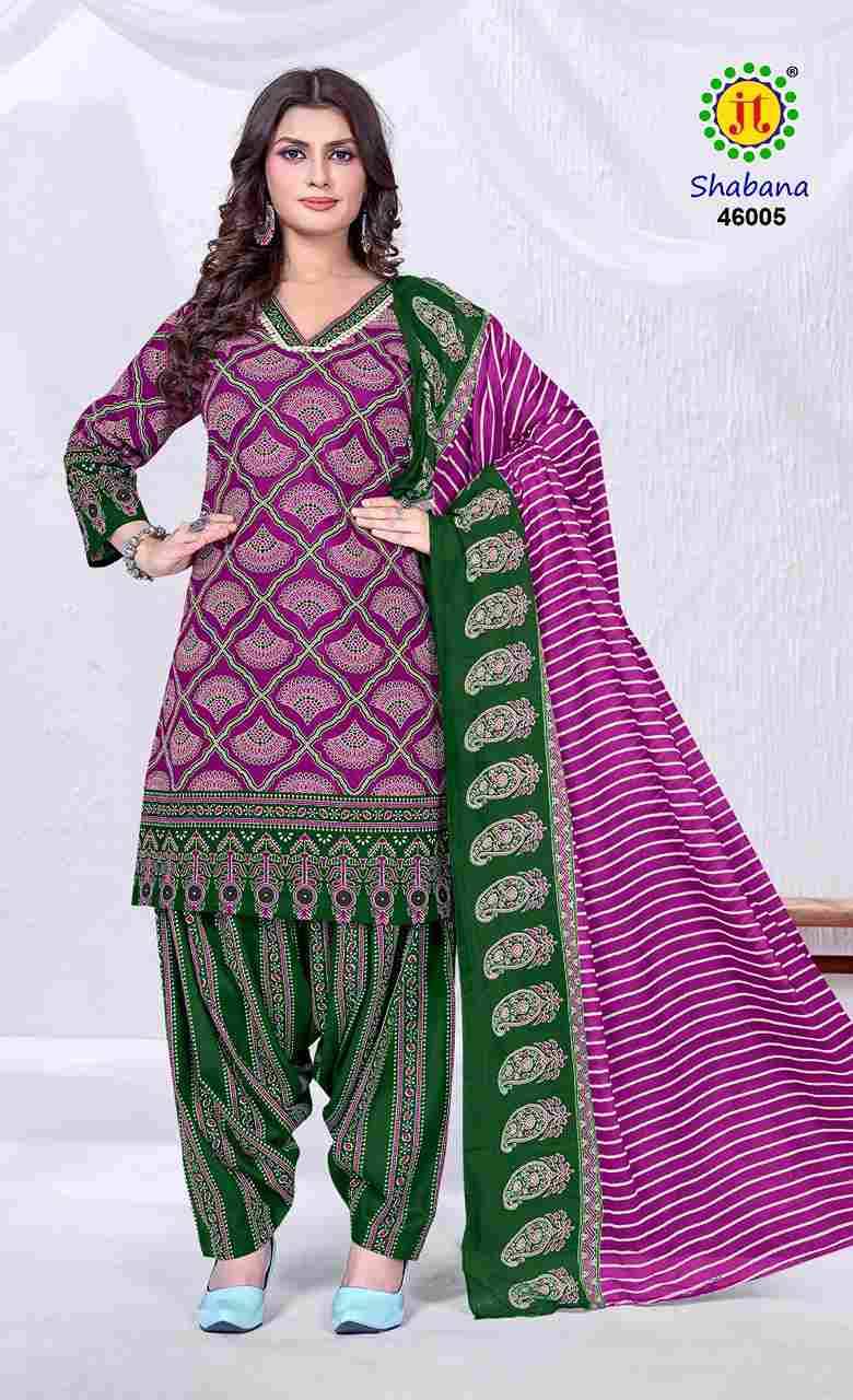 Shabana Vol-46 By JT 46001 To 46010 Series Beautiful Festive Suits Colorful Stylish Fancy Casual Wear & Ethnic Wear Cotton Dresses At Wholesale Price