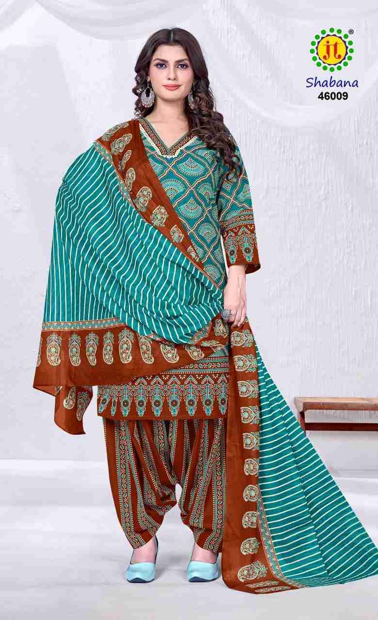 Shabana Vol-46 By JT 46001 To 46010 Series Beautiful Festive Suits Colorful Stylish Fancy Casual Wear & Ethnic Wear Cotton Dresses At Wholesale Price