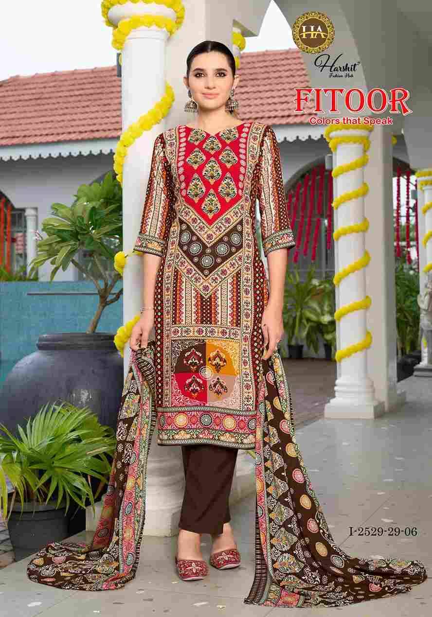 Fitoor By Harshit Fashion Hub 2529-29-01 To 2529-29-06 Series Beautiful Festive Suits Stylish Fancy Colorful Casual Wear & Ethnic Wear Pure Viscose Rayon Dresses At Wholesale Price