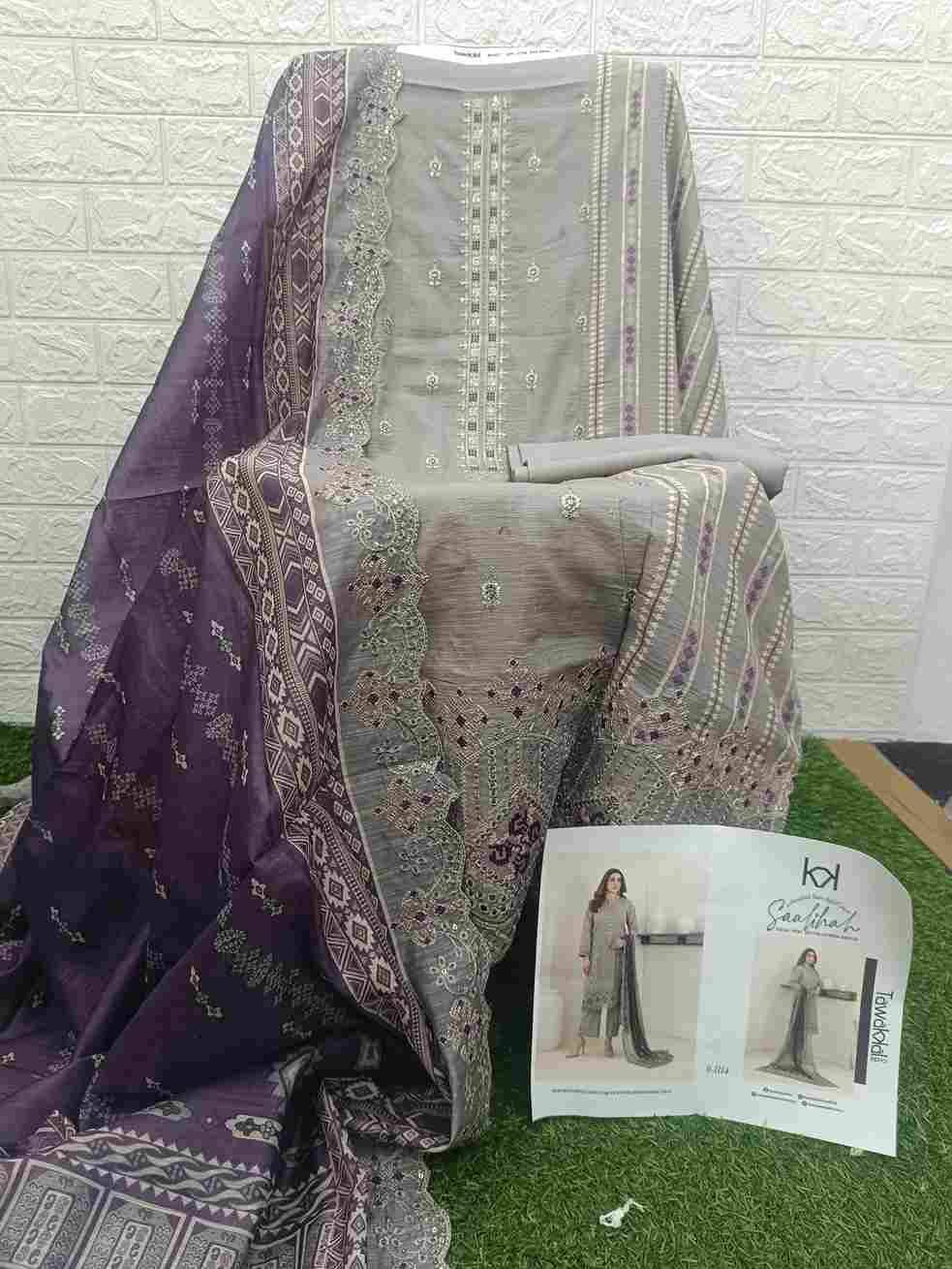 Original Pakistani Saalihah By Tawakkal Fab 1111 To 1120 Series Beautiful Pakistani Suits Colorful Stylish Fancy Casual Wear & Ethnic Wear Lawn Dresses At Wholesale Price