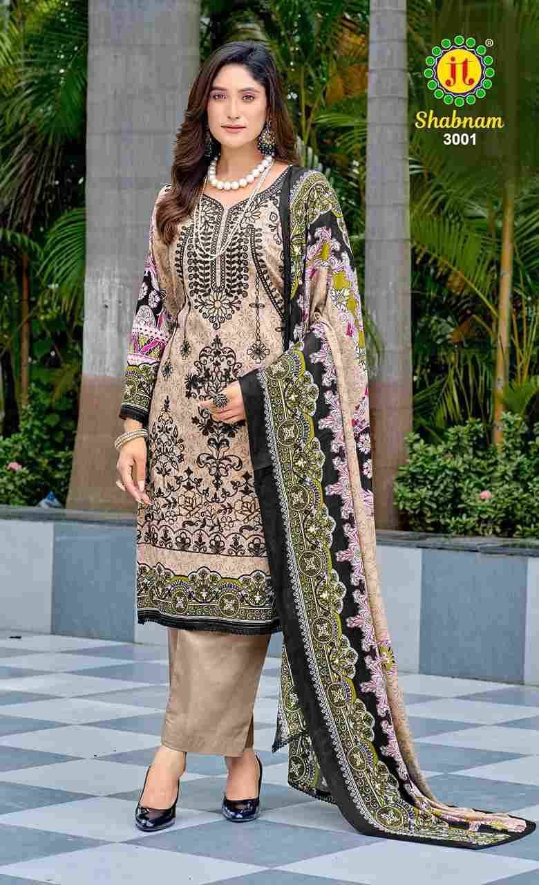 Shabnam Vol-3 By JT 3001 To 3005 Series Beautiful Festive Suits Colorful Stylish Fancy Casual Wear & Ethnic Wear Rayon Dresses At Wholesale Price