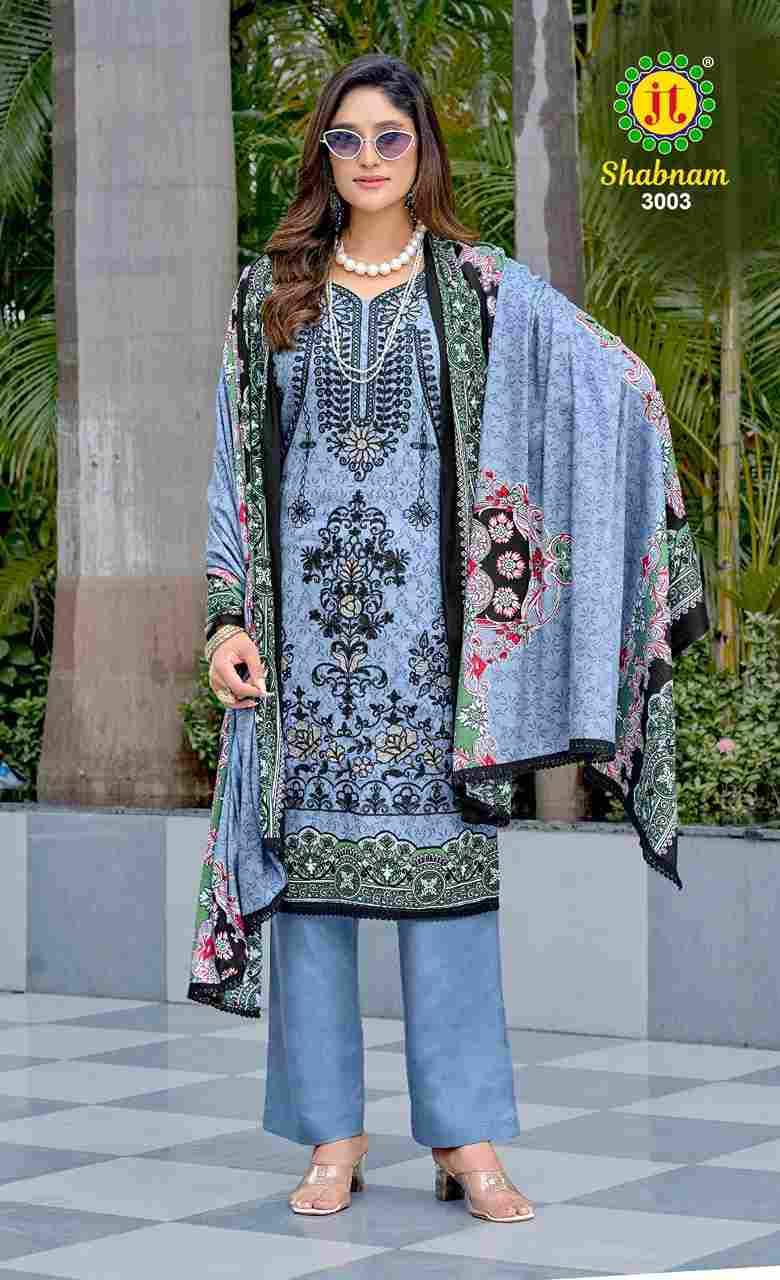 Shabnam Vol-3 By JT 3001 To 3005 Series Beautiful Festive Suits Colorful Stylish Fancy Casual Wear & Ethnic Wear Rayon Dresses At Wholesale Price